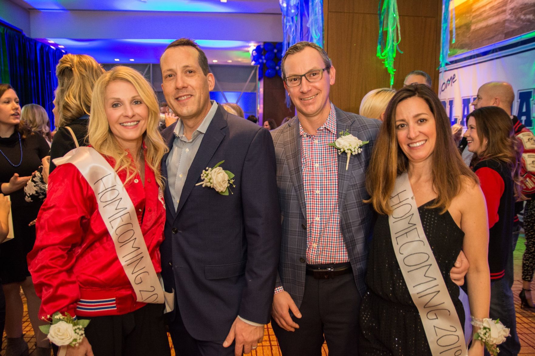 Kelly Walbrandt, Aaron Walbrandt, Luke Zebala, Amy Zebala
